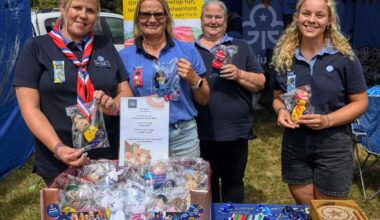 North Norfolk’s Girlguiding leader experiences royal encounter at Sandringham Flower show after handing Buddy dolls to King Charles and Queen Camilla