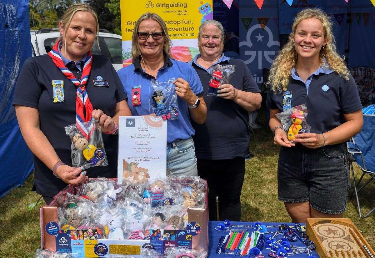 North Norfolk’s Girlguiding leader experiences royal encounter at Sandringham Flower show after handing Buddy dolls to King Charles and Queen Camilla