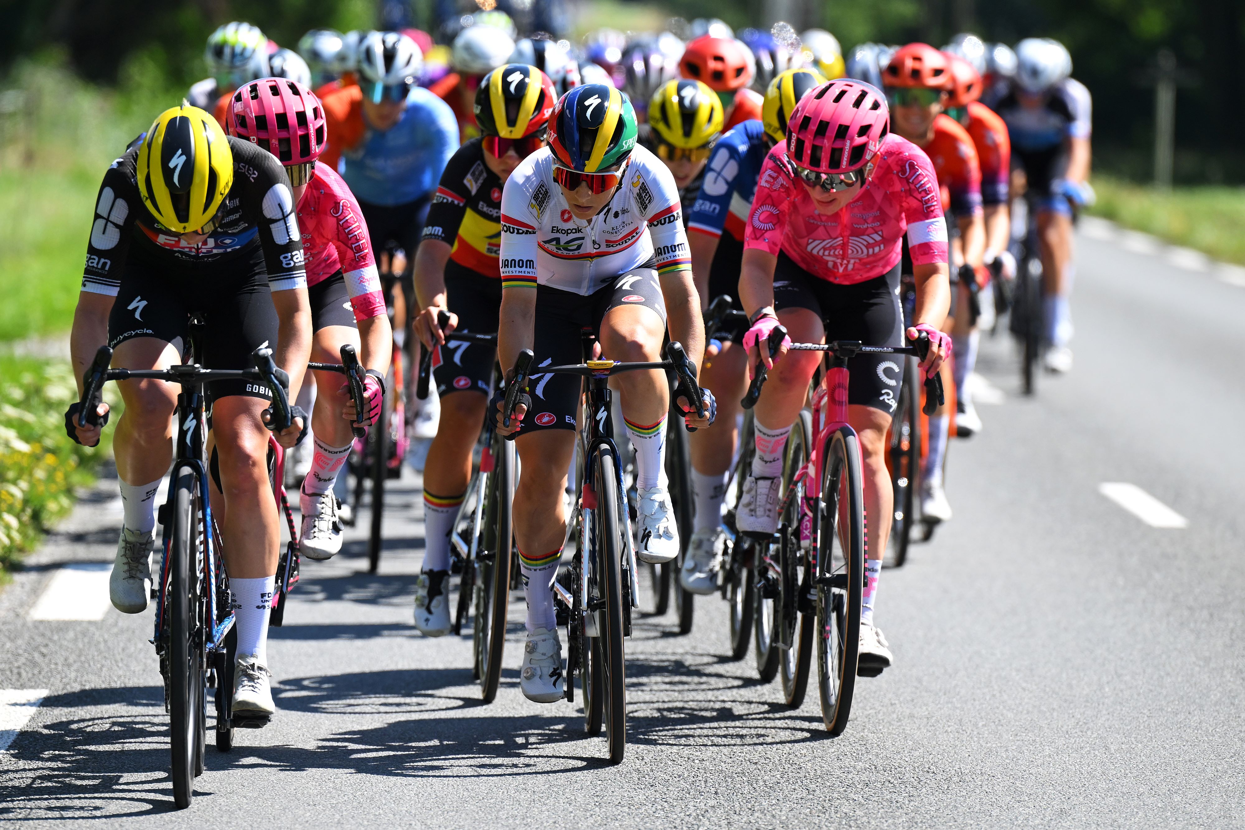 Peloton stage 9 Tour de France Femmes 2025