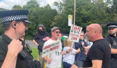 inside the live-streamed right-wing protests against asylum hotels in Britain – The Irish Times