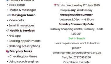Bramley: Digital Skills Cafe - Free Sessions