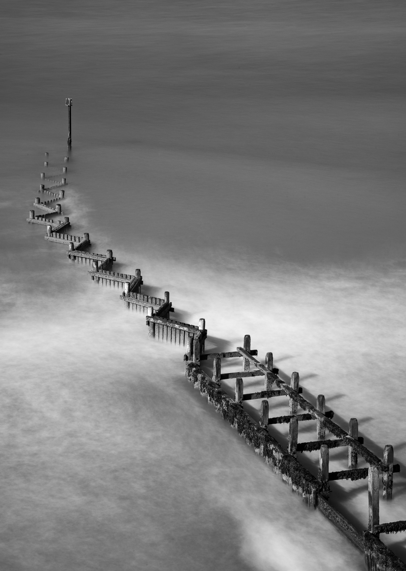 Zig Zag Groyne at Overstrand by Gordon Brown will be on display