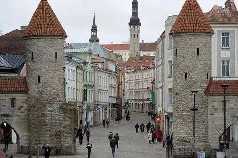 Tallinn, the Estonian capital