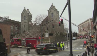 Insurance company files lawsuit over New London, CT church collapse
