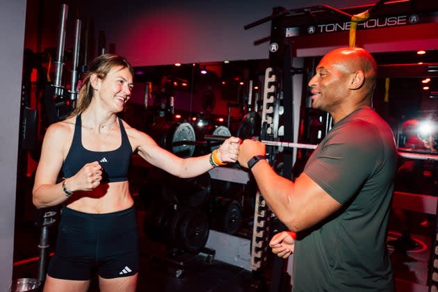 “Closer to your 50s, you realize you don’t need to do eight workouts a week,” Lishman says. “You just need to focus and go with a purpose. Do the one that challenges you, and then step back.”