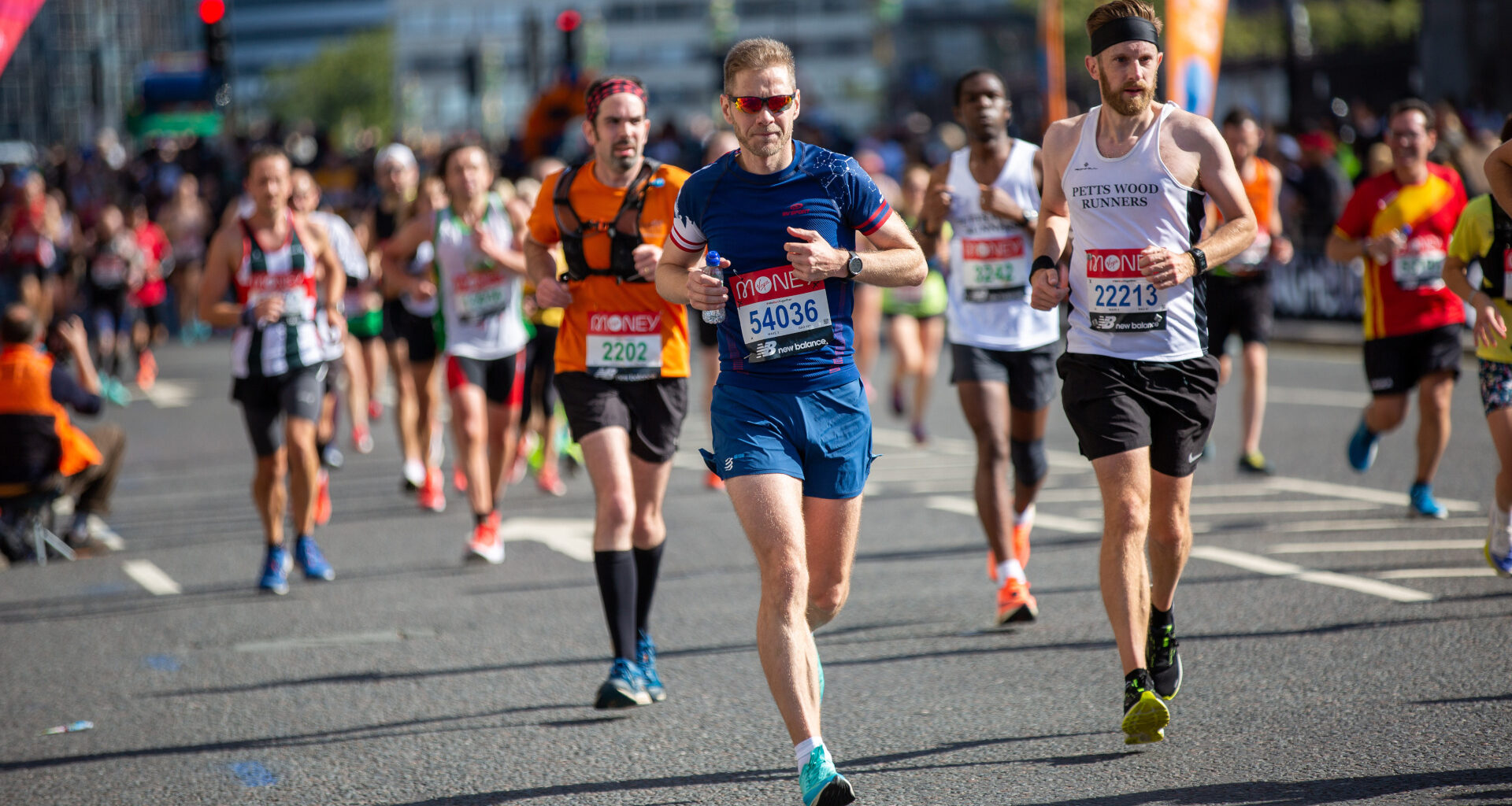 London Marathon runners