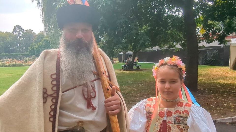  Dušan and his daughter, Ella.