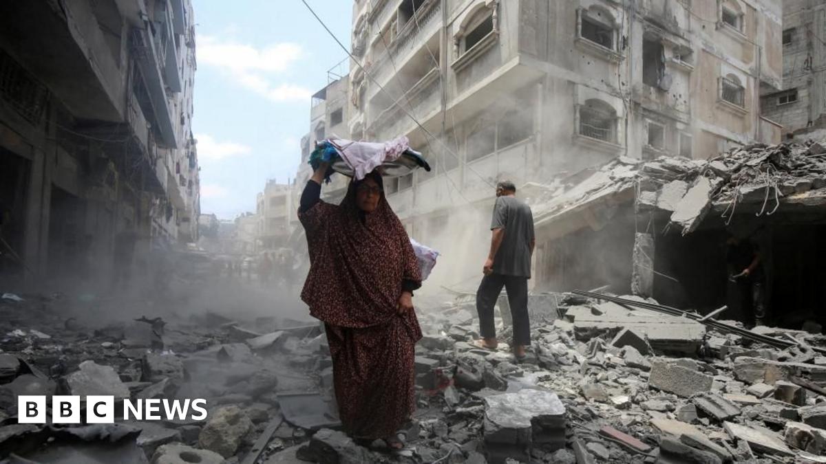 Germany to stop arms sales to Israel that could be used in Gaza after takeover plan approved - live updates