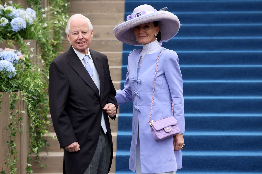 H.S.H. Prince Philipp of Liechtenstein and Princess Isabelle of Liechtenstein attend the wedding of Princess Marie Caroline of Liechtenstein