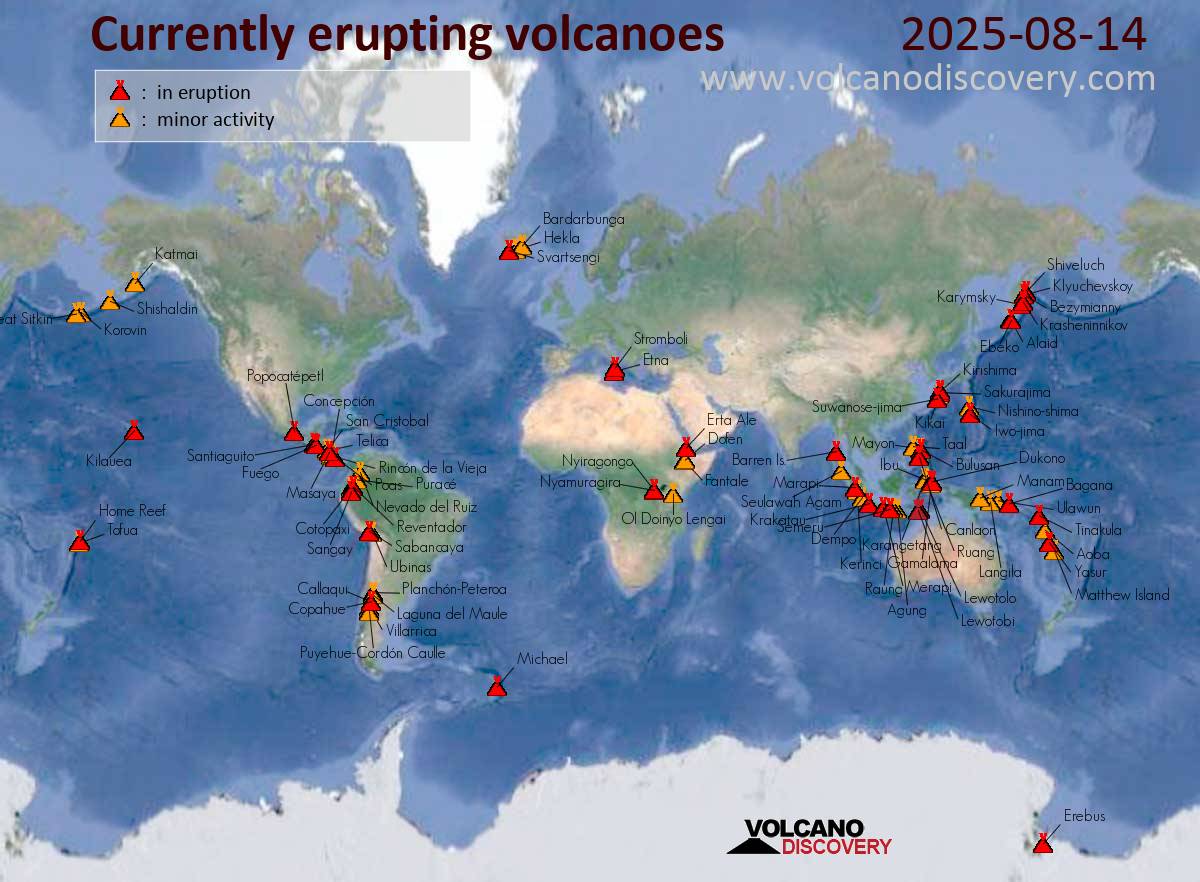 Map of today