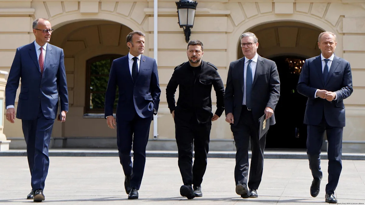 EU, NATO chief back Ukraine ahead of Trump-Putin summit