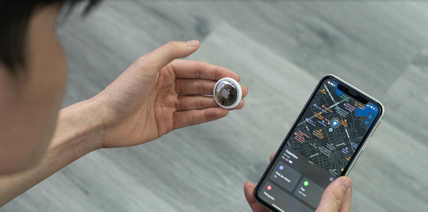 airtags detect unknown nearby with iphone