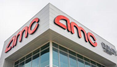 AUSTIN, TEXAS - MARCH 29: An AMC theater is seen on March 29, 2023 in Austin, Texas. AMC Entertainment Holdings Inc. rose 13% after reports that Amazon Inc. expressed interested in a buyout. (Photo by Brandon Bell/Getty Images)