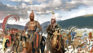 A composite image illustrating the various trends in Scythian looks, clothing, weapons, and jewelry inspired by evidence found in Scythian burial sites. (Image via World History Encyclopedia)