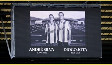 Andre Silva and Diogo Jota died in a car crash on 3 July