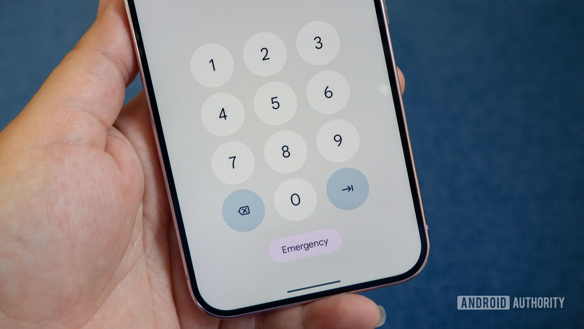 android pin unlock screen