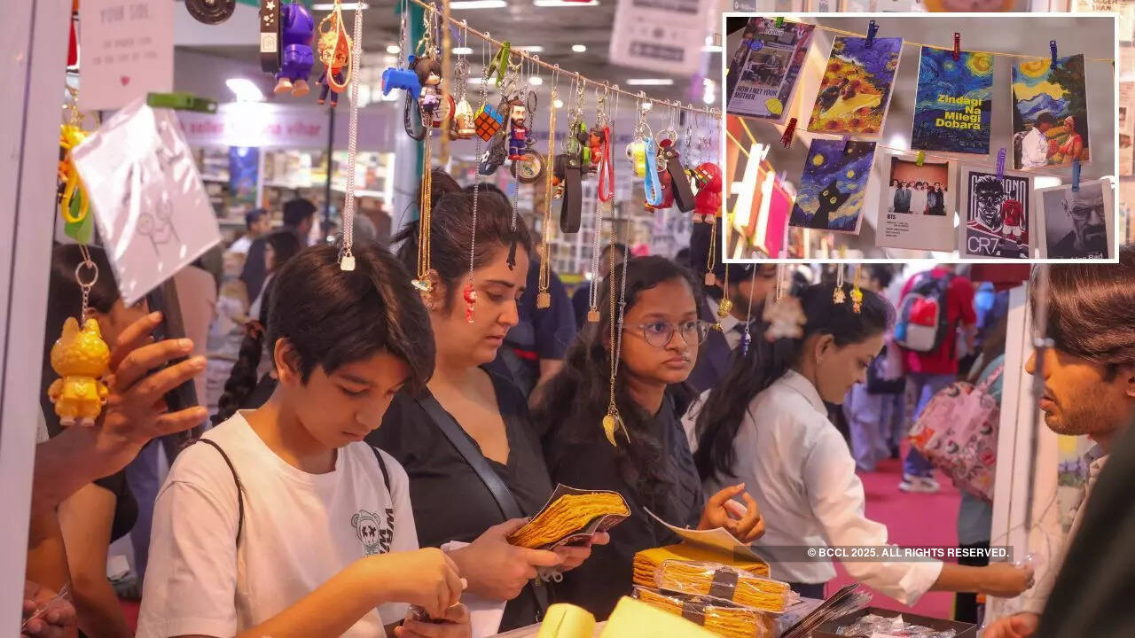 Anime and Bollywood collections found many takers at the fair
