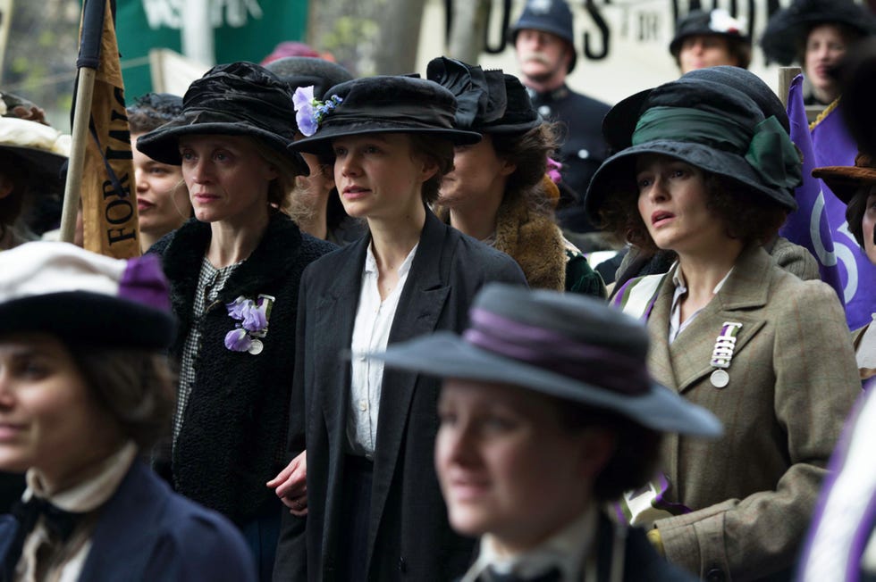 annemarie duff, carey mulligan, helena bonham carter, suffragette