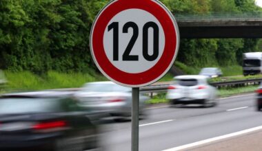 A motorist was slapped with a $1,000 fine for driving at a ‘record’ 199 mph on Germany’s Autobahn