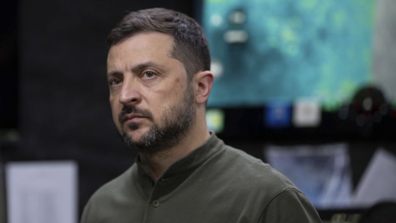 White House hasn’t ruled out Zelensky being in Alaska during Trump-Putin meeting on Friday