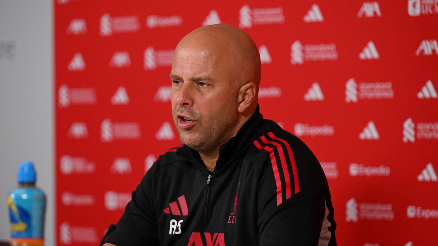 Arne Slot press conference: Liverpool v Arsenal, transfers, Ekitike and Ngumoha