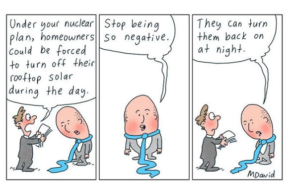 Nuclear memo to the L-NP: Less enthusiasm and more evidence