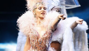 Kylie Minogue on Taylor Swift, Life of a Showgirl Comparisons