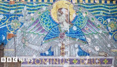 Race to save 'precious' hidden mosaics uncovered on building site
