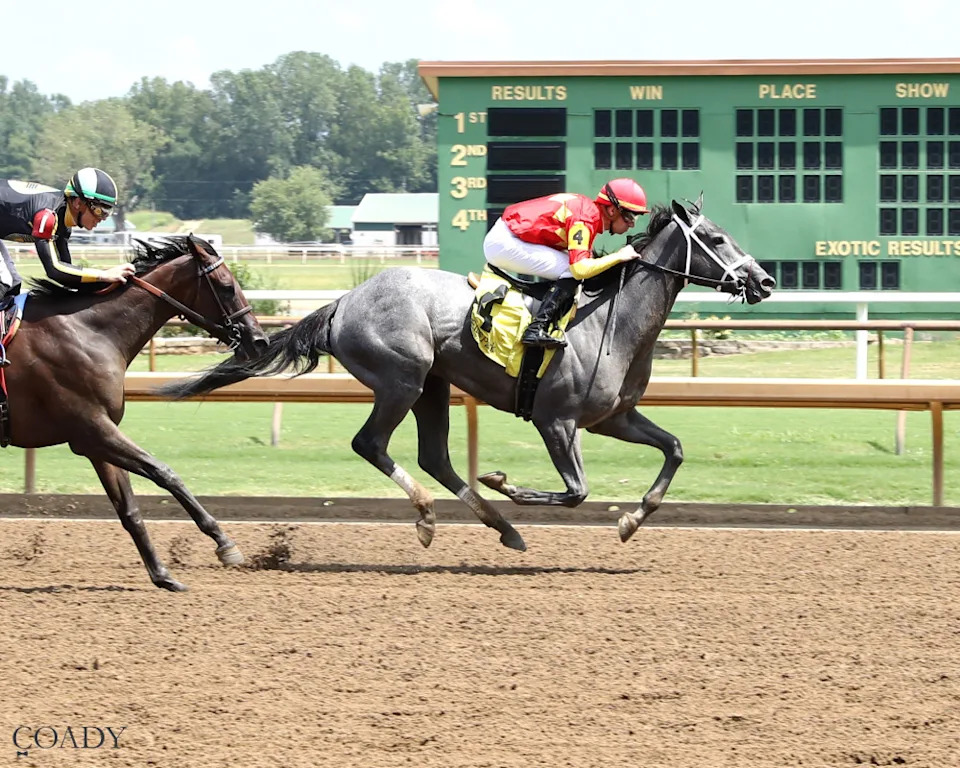 Chopsticks and Florent Geroux win the Ellis Park DebutanteCoady Media
