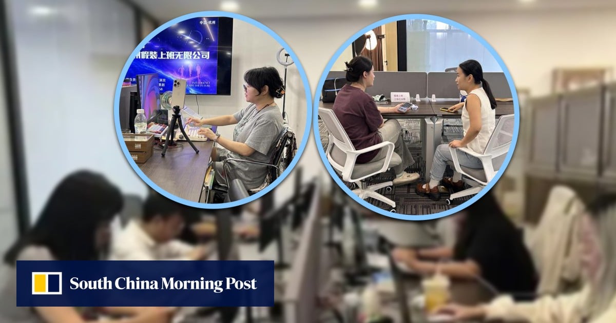 China ‘pretend work’ firm offers shared office space for US$4 a day, promotes personal growth