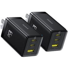 2-Pack Baseus 65W USB Type-C Wall Chargers