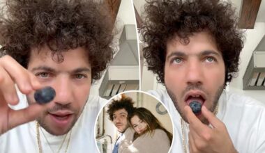 Benny Blanco slammed for boasting about $200 blueberries