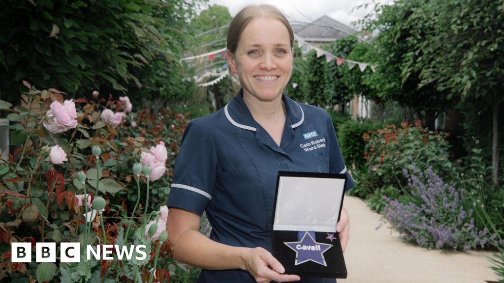 'Role model' Gobowen nurse receives national award