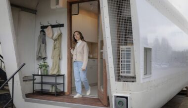 Wind turbines are tough to recycle. This firm wants to transform them into micro homes