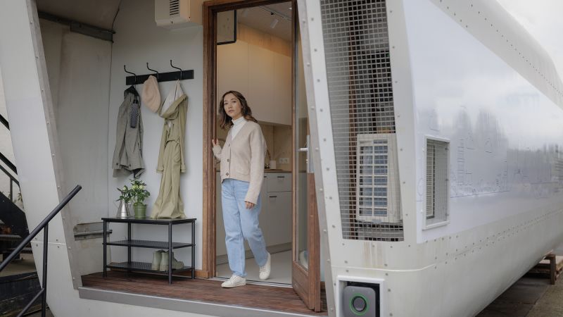 Wind turbines are tough to recycle. This firm wants to transform them into micro homes