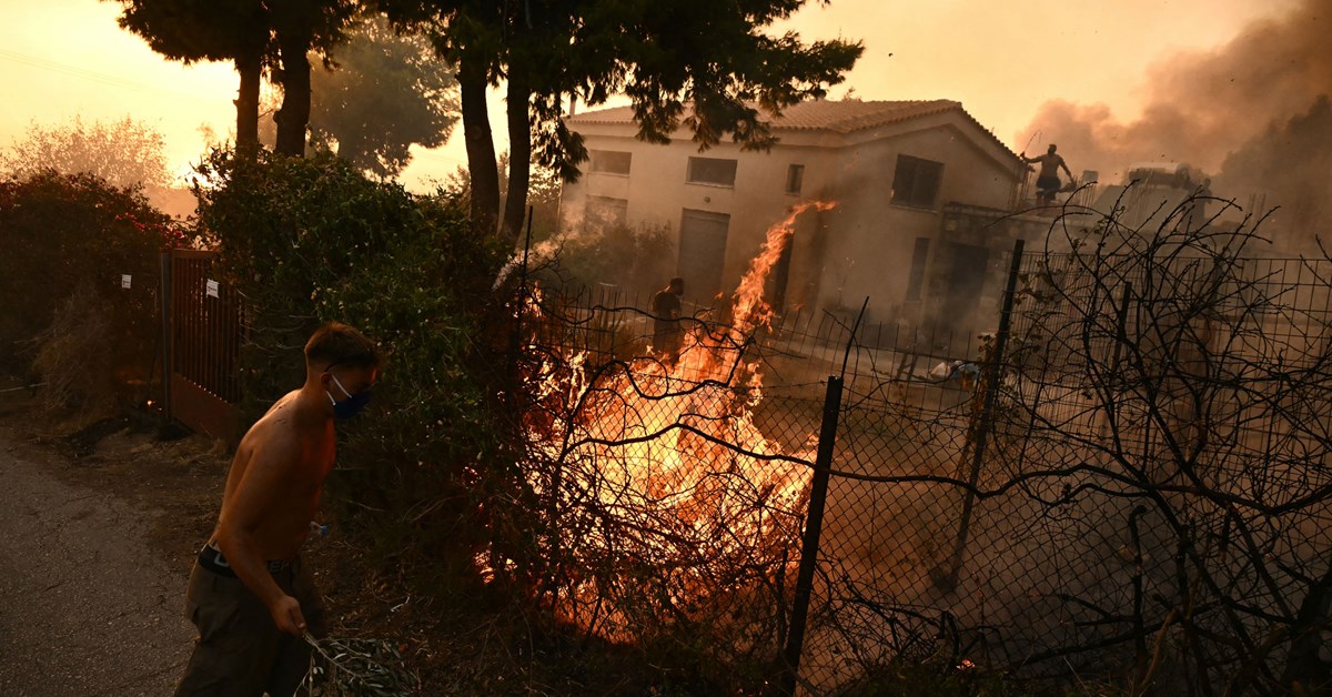 Deadly Fires Rage in Greece and Spain as Heat Blasts Cyprus