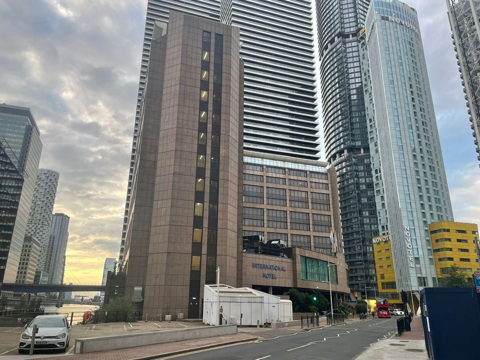 Britannia International Hotel on Wednesday morning