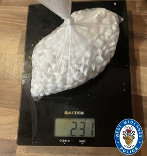 The seized drugs. 