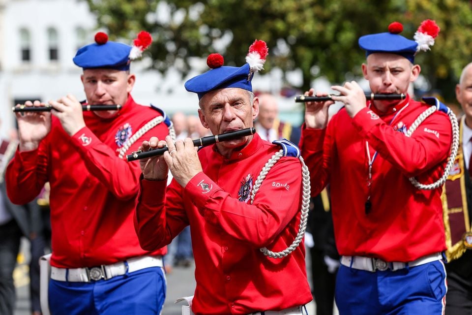 Bands will make their way along Derry's walls Pic: Lorcan Doherty/Presseye