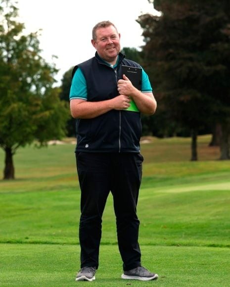 Rory Leonard working at the recent Boys' & Girls' Home Internationals in Cork Golf Club. Photo: Bryan Keane/Inpho
