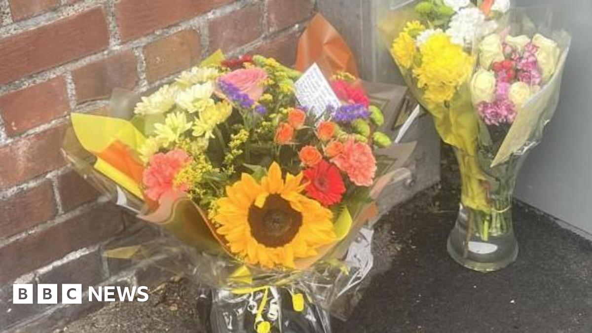 Sunflower and an array of flowers on the street
