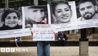 Thousands march for the 130,000 missing