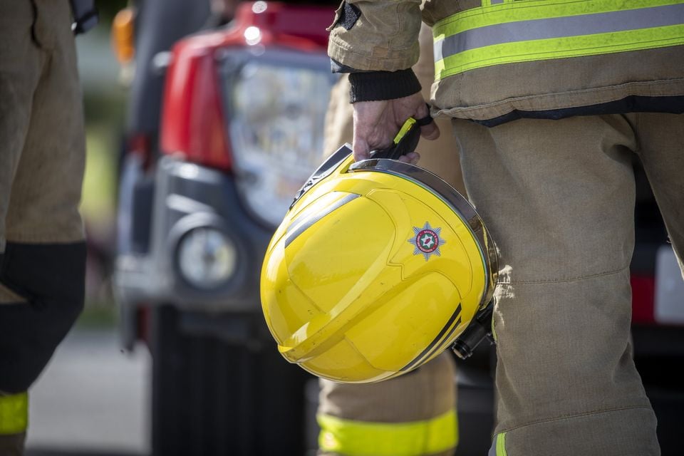 A silver Mitsubishi was on fire in the Rylagh Road area of Omagh. Stock photo.