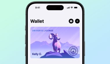 Digital ID on an iPhone