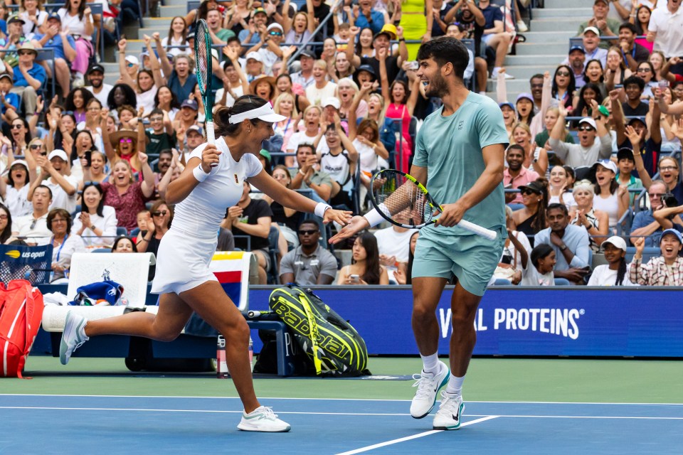 Raducanu and Alcaraz have been embroiled in relationship rumours