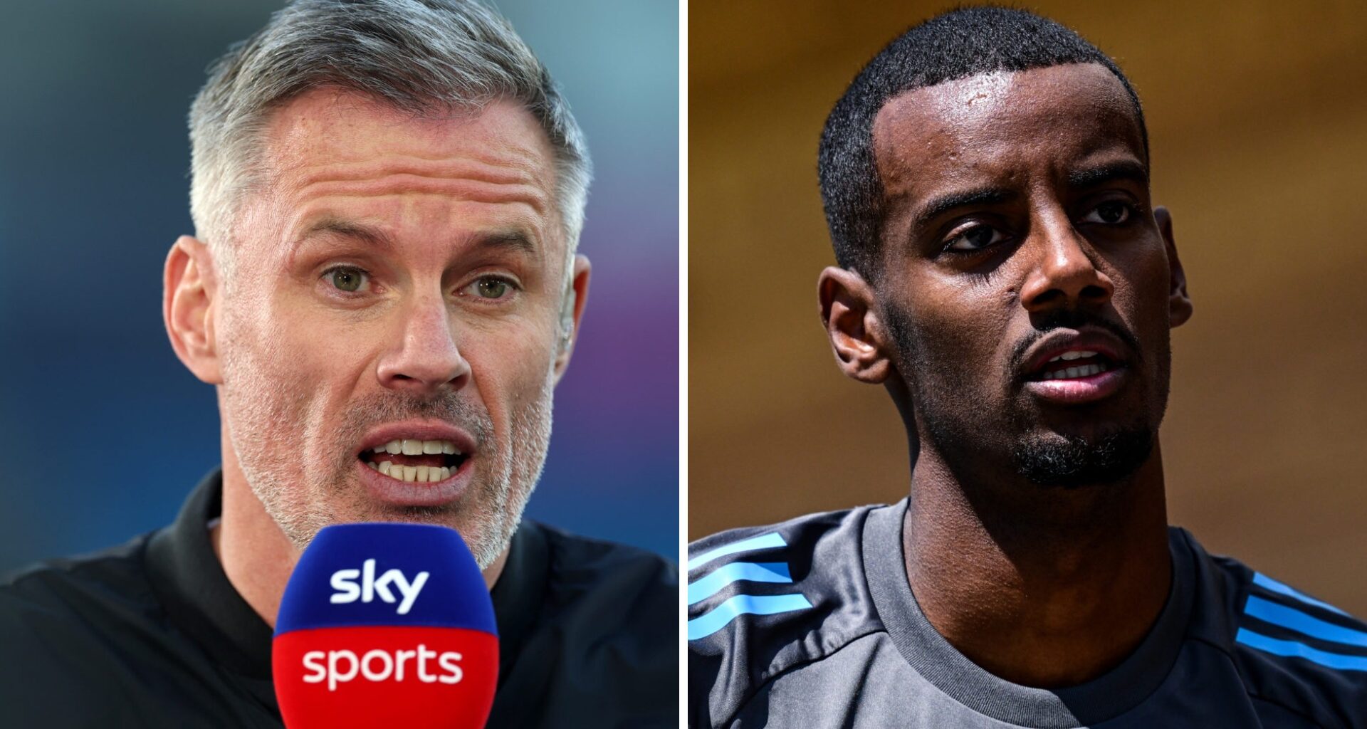 Jamie Carragher says Liverpool may already have a 'special' alternative to Newcastle's Alexander Isak