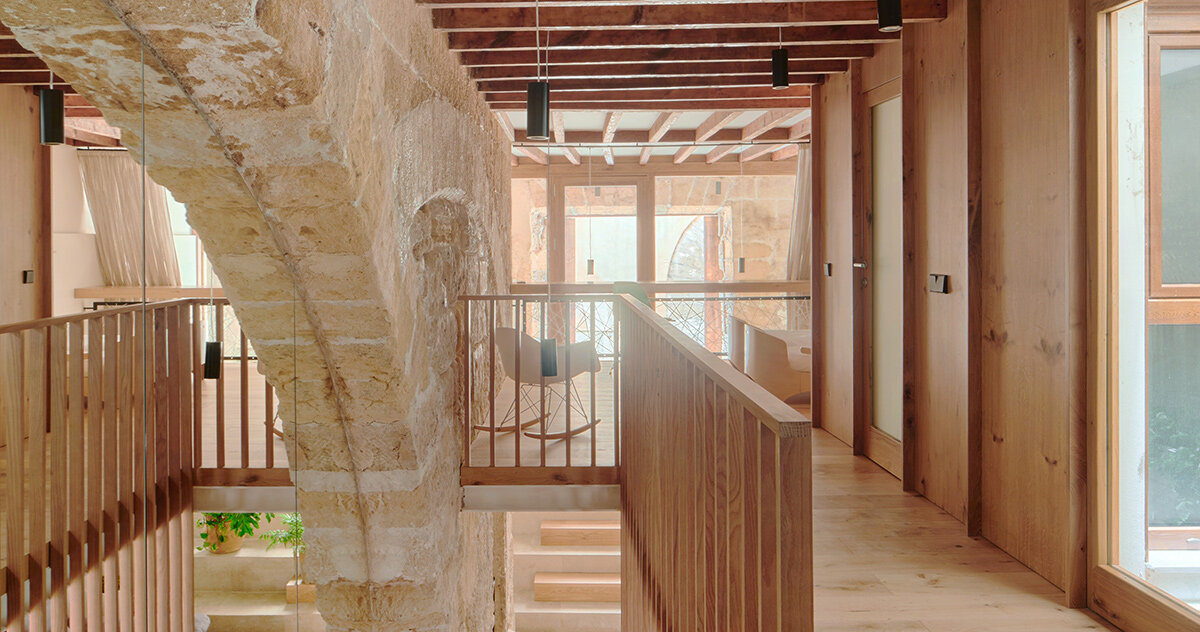 jordi herrero renovates casa montisión from historic mallorca building