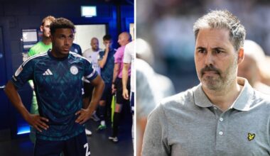Leeds United blow as Leicester City boss confirms James Justin has picked up an injury amid talks