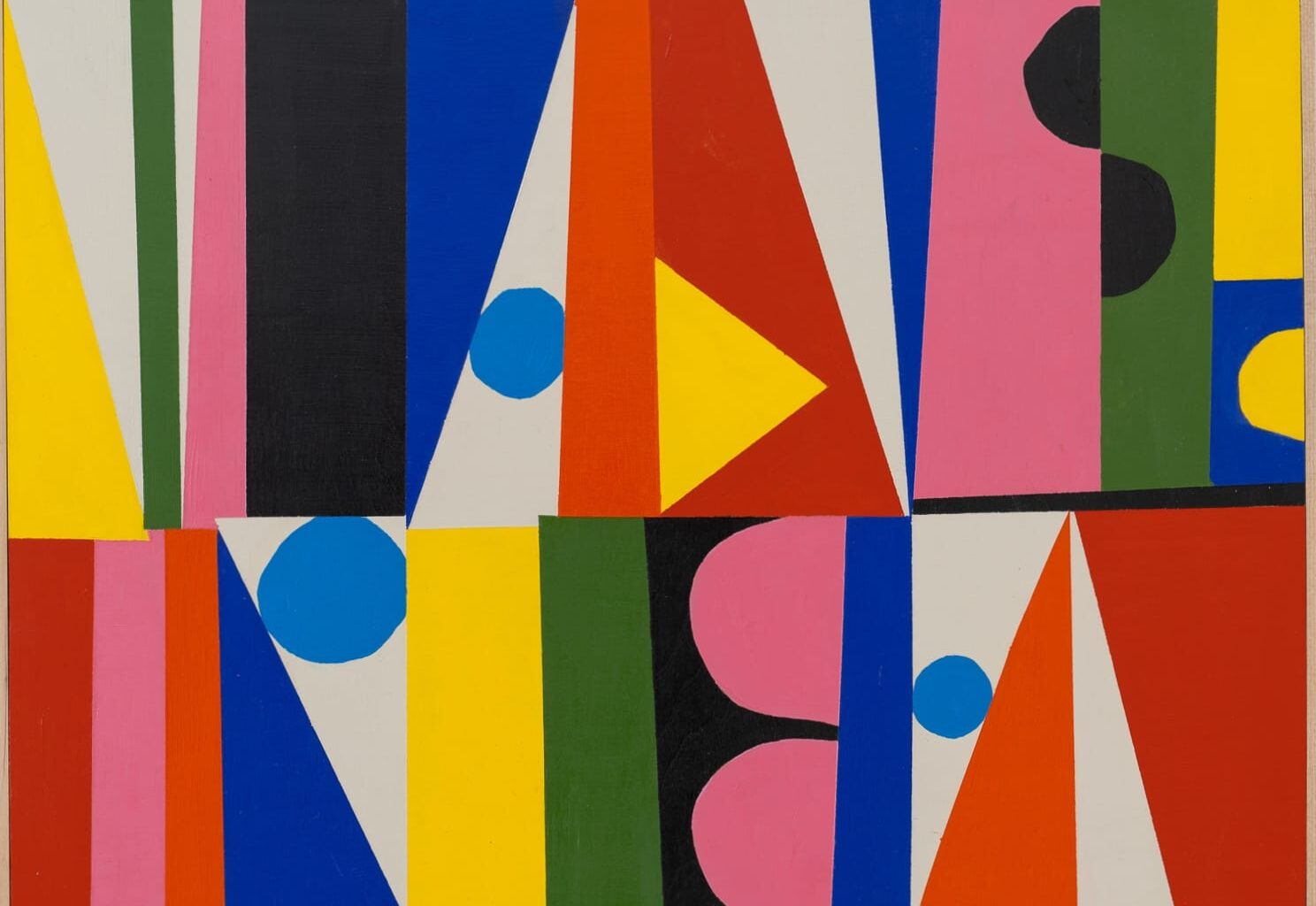 a colorful abstract painting