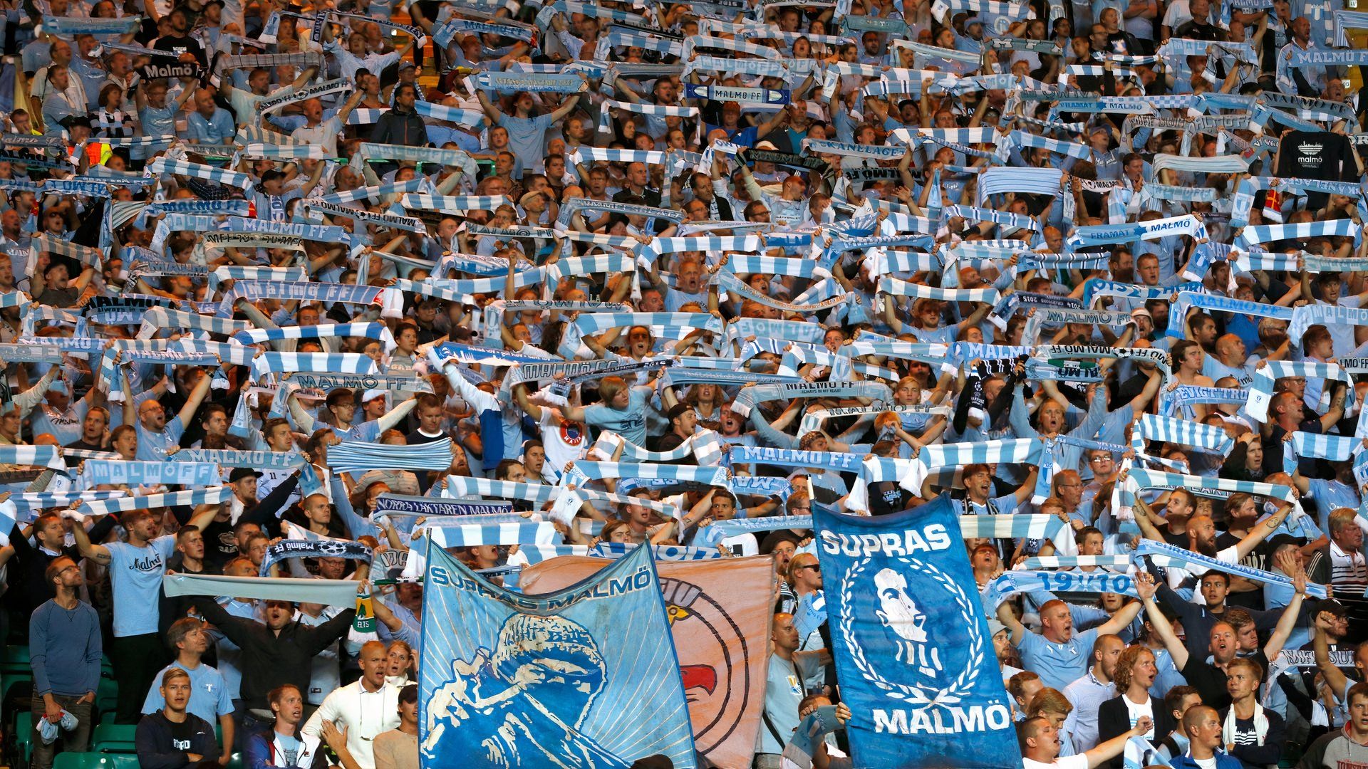 Malmo FF supporters